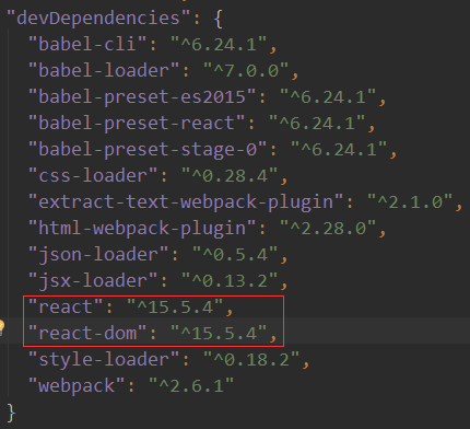 react + reactDOM